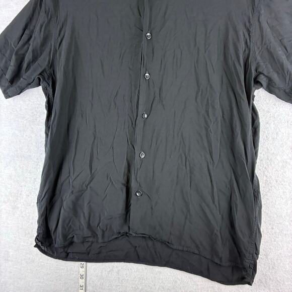 Jack & Jones Relaxed Button Up Eli Resort Shirt Men's Large 100% Viscose Soft - Picture 9 of 10